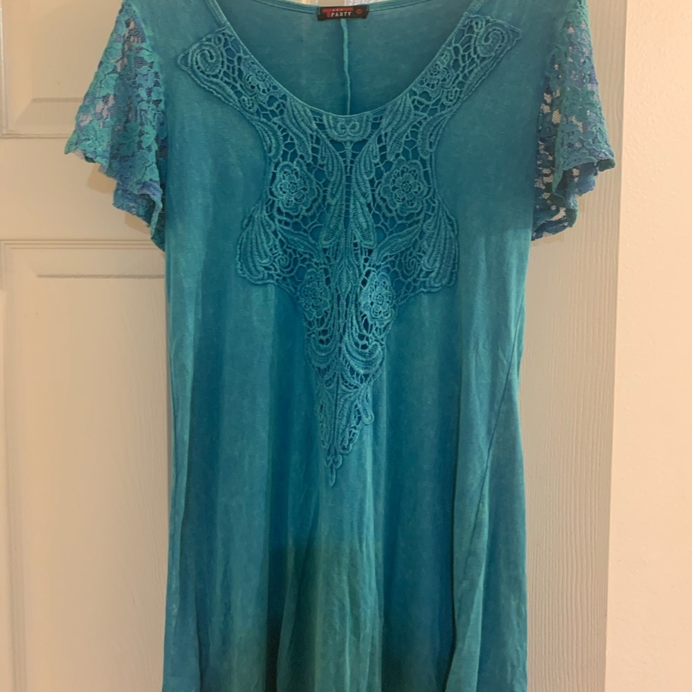 T-Party short sleeve with lace